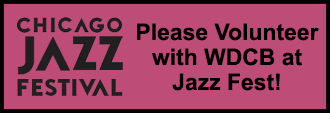 Chicago Jazz Fest 2026 - Volunteers